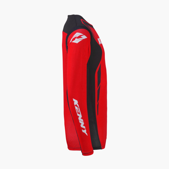 Maillot cross Kenny 2027 Titanium - Red