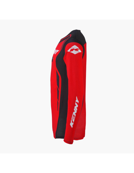 Maillot cross Kenny 2027 Titanium - Red