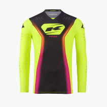 Maillot cross Kenny 2027 Performance - Solid Neon Yellow