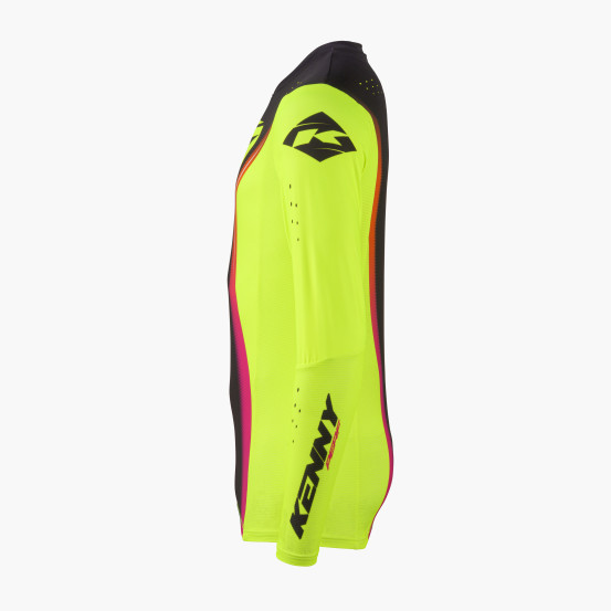 Maillot cross Kenny 2027 Performance - Solid Neon Yellow