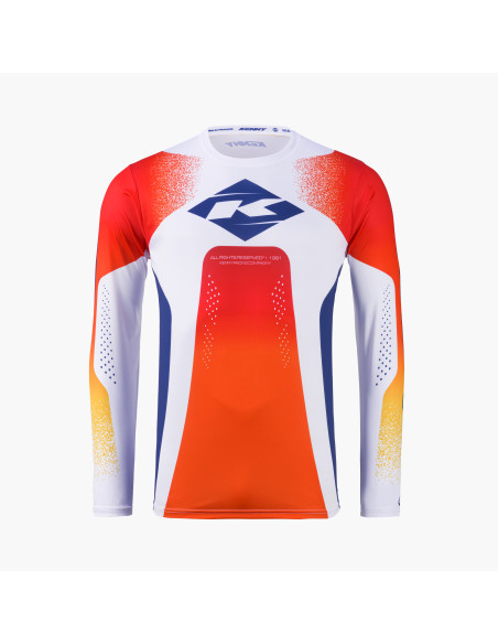 Maillot cross Kenny 2027 Track - Blast Orange White