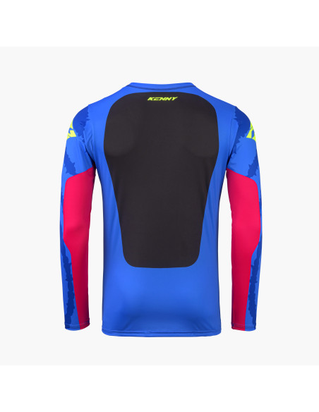 Maillot cross Kenny 2027 Force - Spiral Blue
