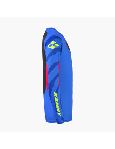 Maillot cross Kenny 2027 Force - Spiral Blue