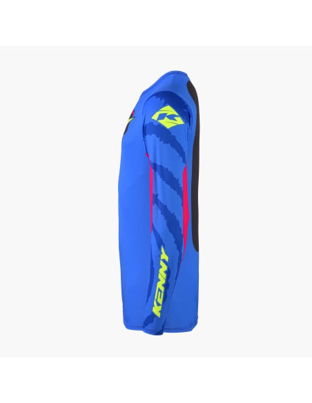 Maillot cross Kenny 2027 Force - Spiral Blue