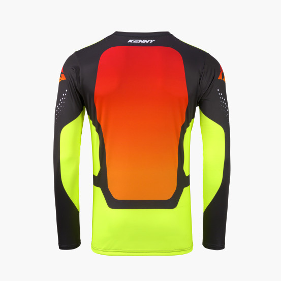 Maillot cross Kenny 2027 Force - Race Red Neon Yellow