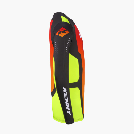 Maillot cross Kenny 2027 Force - Race Red Neon Yellow