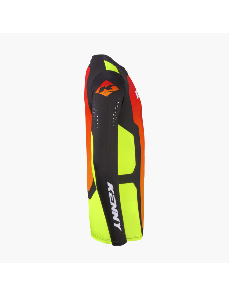 Maillot cross Kenny 2027 Force - Race Red Neon Yellow