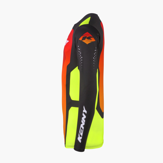 Maillot cross Kenny 2027 Force - Race Red Neon Yellow
