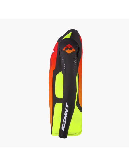 Maillot cross Kenny 2027 Force - Race Red Neon Yellow