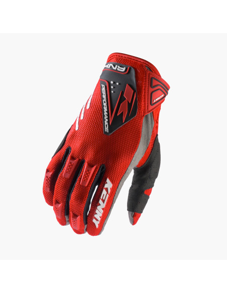 Gants cross Kenny 2027 Performance - Red