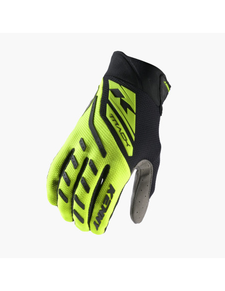 Gants cross Kenny 2027 Track - Neon Yellow