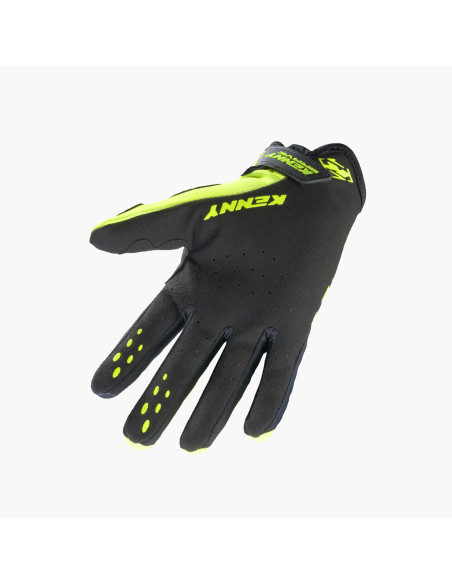 Gants cross Kenny 2027 Brave - Neon Yellow