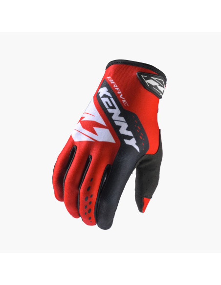 Gants cross Kenny 2027 Brave - Red