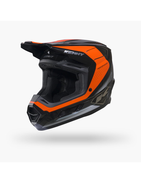 Casque cross enfant Kenny 2027 Performance Graphic - Racing Orange