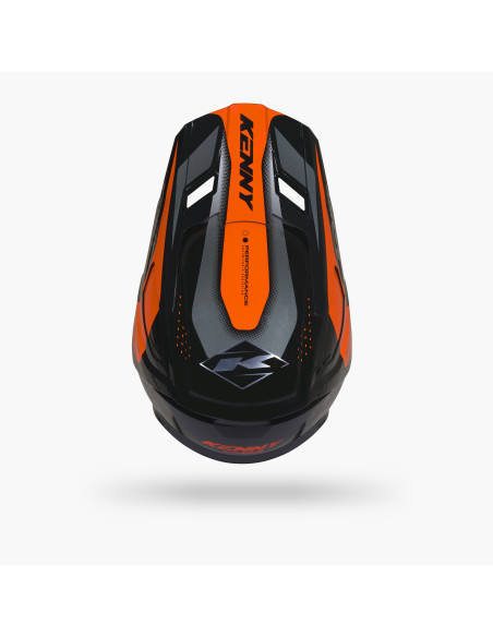 Casque cross enfant Kenny 2027 Performance Graphic - Racing Orange