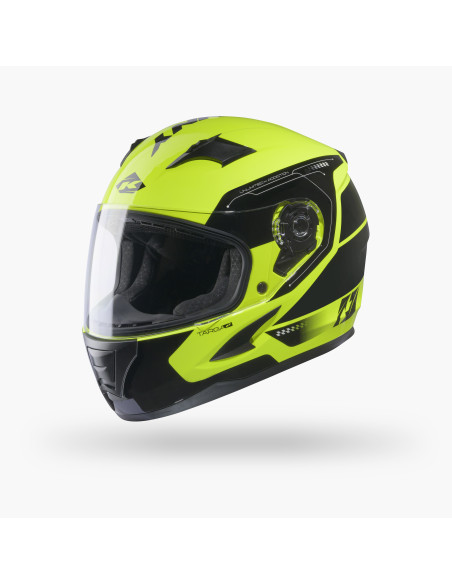 Casque enfant Kenny 2027 Targa - Neon Yellow