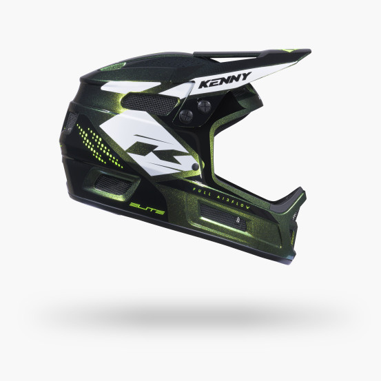 Casque enfant BMX Kenny 2027 Elite Graphic Plus - Green Chameleon