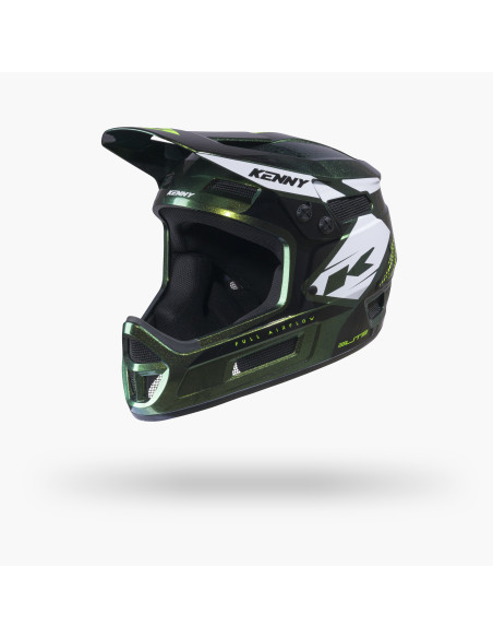 Casque enfant BMX Kenny 2027 Elite Graphic Plus - Green Chameleon