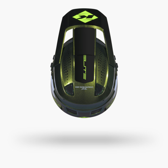 Casque enfant BMX Kenny 2027 Elite Graphic Plus - Green Chameleon