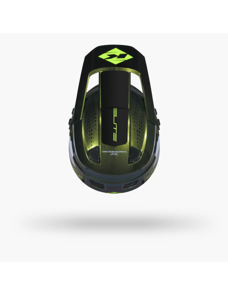 Casque enfant BMX Kenny 2027 Elite Graphic Plus - Green Chameleon
