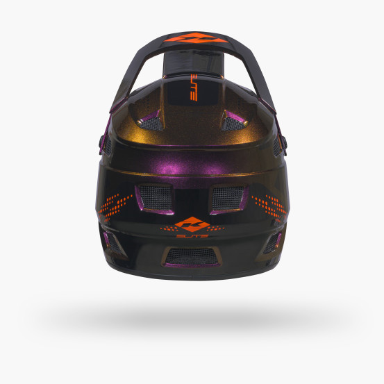 Casque enfant BMX Kenny 2027 Elite Graphic Plus - Orange Chameleon