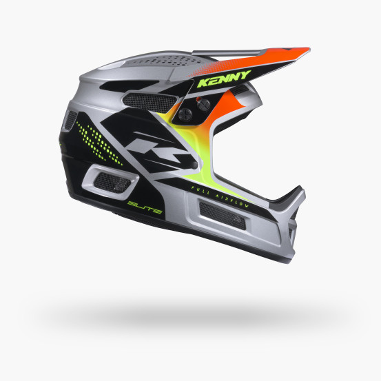 Casque enfant BMX Kenny 2027 Elite Graphic Plus - Silver