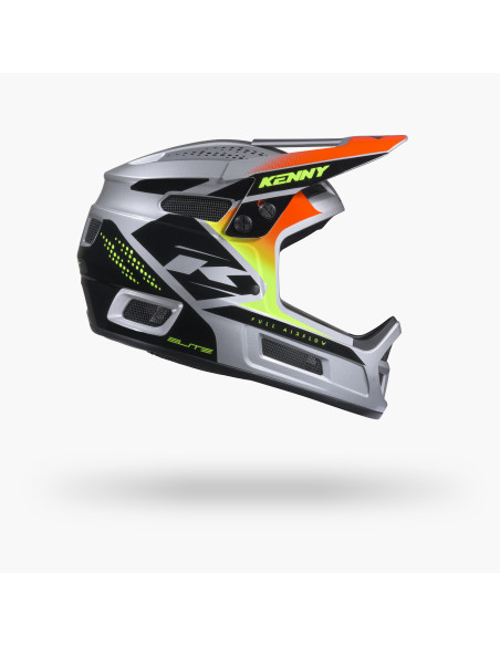 Casque enfant BMX Kenny 2027 Elite Graphic Plus - Silver