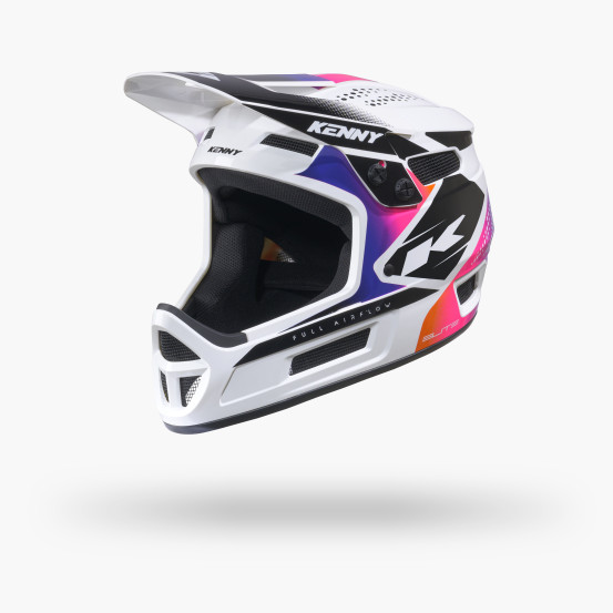 Casque enfant BMX Kenny 2027 Elite Graphic Plus - White Gradient