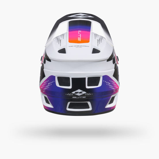 Casque enfant BMX Kenny 2027 Elite Graphic Plus - White Gradient