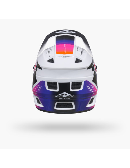 Casque enfant BMX Kenny 2027 Elite Graphic Plus - White Gradient