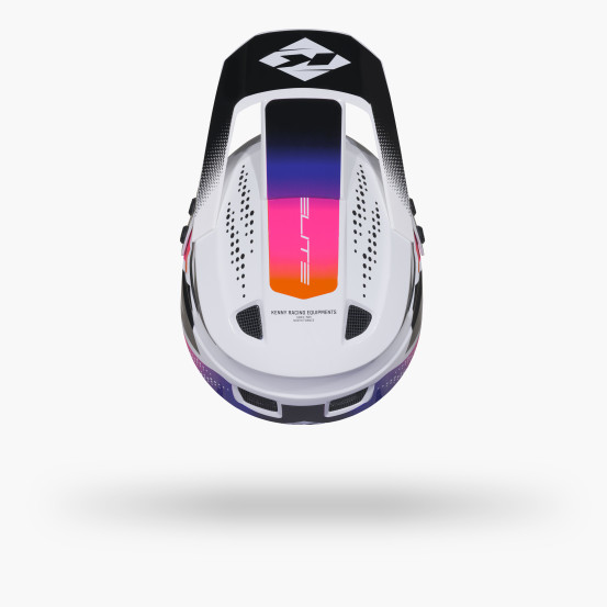 Casque enfant BMX Kenny 2027 Elite Graphic Plus - White Gradient