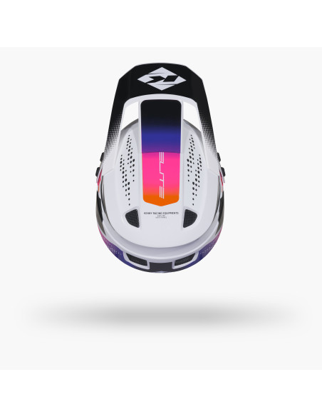 Casque enfant BMX Kenny 2027 Elite Graphic Plus - White Gradient