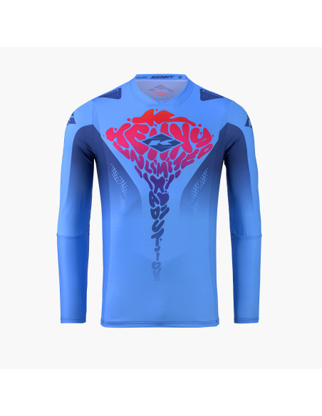 Maillot cross enfant Kenny 2027 Performance - Comics Blue