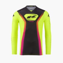 Maillot cross enfant Kenny 2027 Performance - Solid Neon Yellow