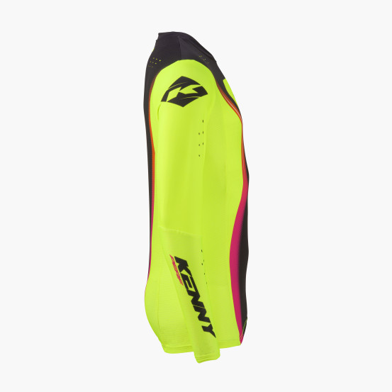 Maillot cross enfant Kenny 2027 Performance - Solid Neon Yellow