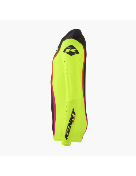 Maillot cross enfant Kenny 2027 Performance - Solid Neon Yellow