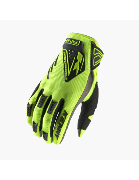 Gants cross enfant Kenny 2027 Performance - Neon Yellow