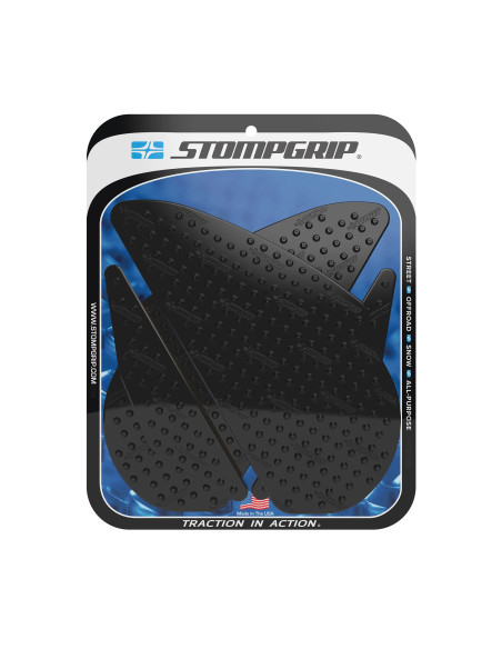 Grip adhésif de réservoir noir STOMPGRIP - YAMAHA YZF-R1 2002-03