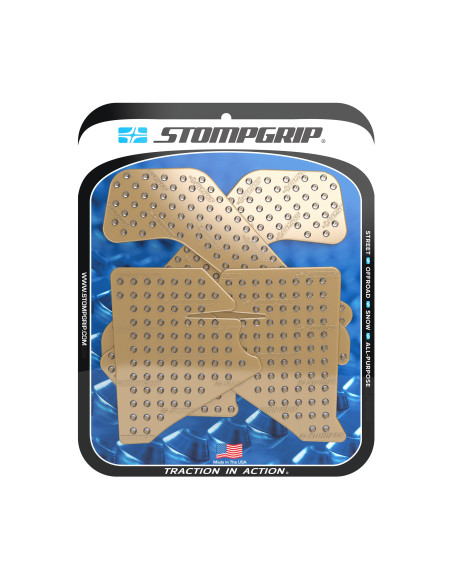 Grip adhésif de réservoir + plastiques STOMPGRIP 3D - YAMAHA 250 WR-F 2007-13 / 450 WR-F 2007-11