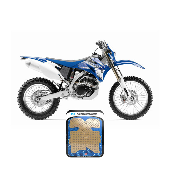 Grip adhésif de réservoir + plastiques STOMPGRIP 3D - YAMAHA 250 WR-F 2007-13 / 450 WR-F 2007-11