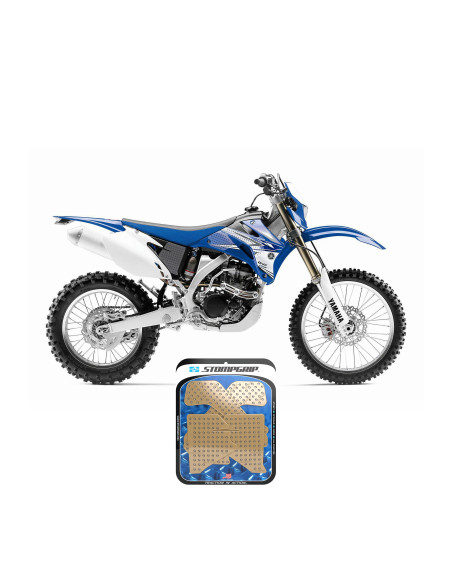 Grip adhésif de réservoir + plastiques STOMPGRIP 3D - YAMAHA 250 WR-F 2007-13 / 450 WR-F 2007-11