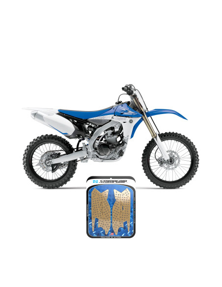 Grip adhésif de réservoir + plastiques STOMPGRIP 3D - YAMAHA 450 YZ-F 2010-13