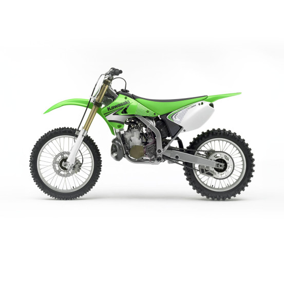 Grip adhésif de réservoir + plastiques STOMPGRIP 3D - KAWASAKI 125 KX / 250 KX 2003-07