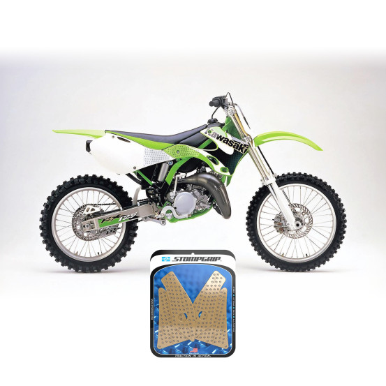 Grip adhésif de réservoir + plastiques STOMPGRIP 3D - KAWASAKI 125 KX / 250 KX 1999-02
