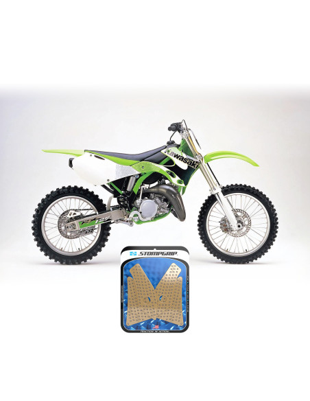Grip adhésif de réservoir + plastiques STOMPGRIP 3D - KAWASAKI 125 KX / 250 KX 1999-02