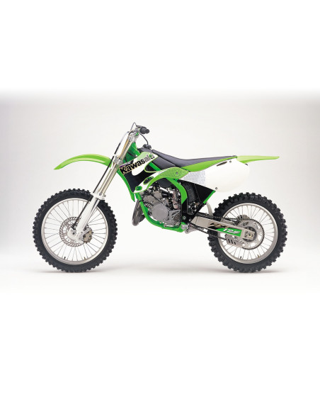 Grip adhésif de réservoir + plastiques STOMPGRIP 3D - KAWASAKI 125 KX / 250 KX 1999-02