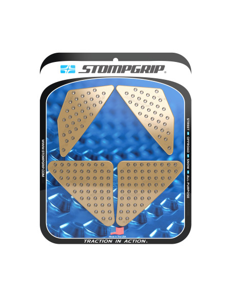 Grip adhésif de réservoir + plastiques STOMPGRIP 3D - KAWASAKI 100 KX / 85 KX 2001-13 / SUZUKI 100 RM 2003-04