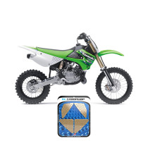 Grip adhésif de réservoir + plastiques STOMPGRIP 3D - KAWASAKI 100 KX / 85 KX 2001-13 / SUZUKI 100 RM 2003-04 2