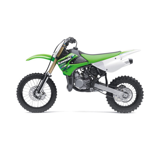 Grip adhésif de réservoir + plastiques STOMPGRIP 3D - KAWASAKI 100 KX / 85 KX 2001-13 / SUZUKI 100 RM 2003-04