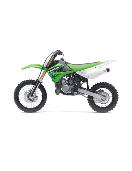 Grip adhésif de réservoir + plastiques STOMPGRIP 3D - KAWASAKI 100 KX / 85 KX 2001-13 / SUZUKI 100 RM 2003-04